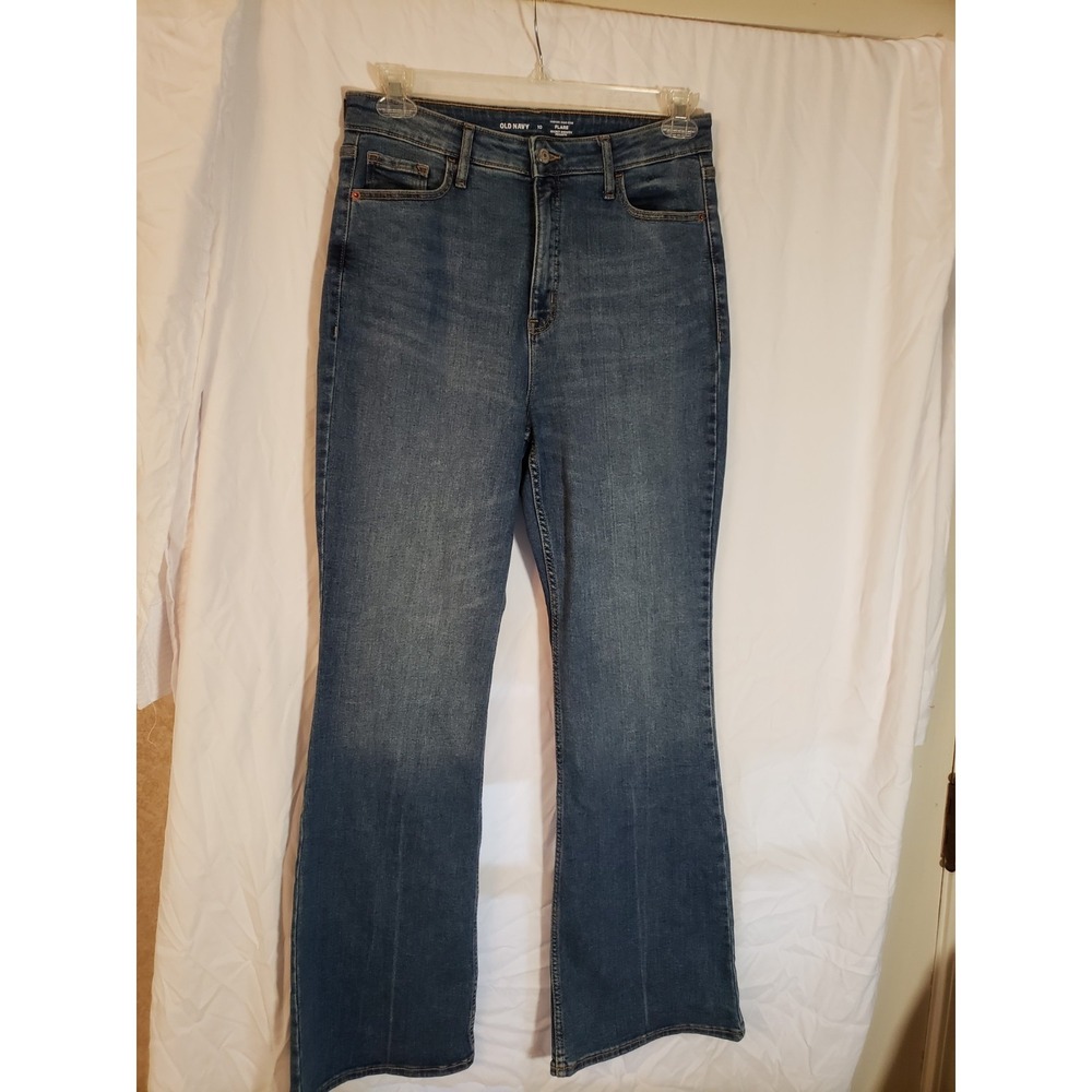 Women's Old Navy Higher High Rise Flare Jeans Size 10
